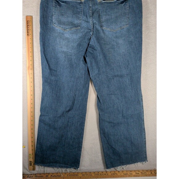 Judy Blue Mid Rise Tummy Control Vintage Straight Denim Jeans Women’s 24W Blue - Picture 9 of 10